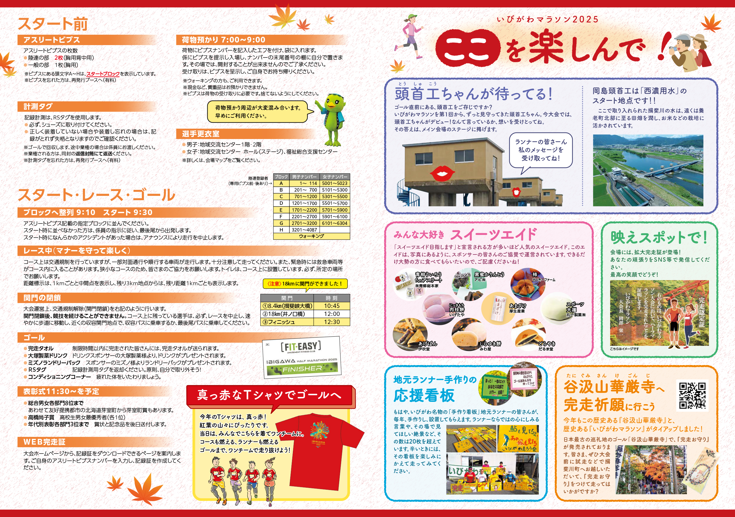 大会案内（裏）